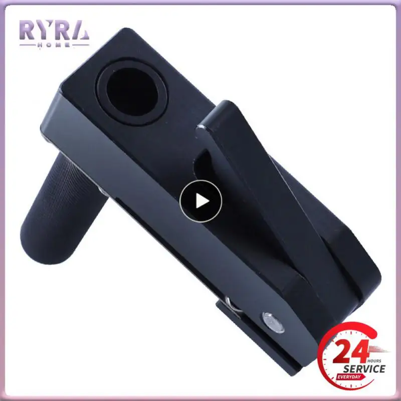 

Woodworking Fast Hold Down Bench Dog Clamp Desktop Quick Acting Hold Down Clamp Adjustable Fast Fixed Clip for 19/20mm Dog Hole