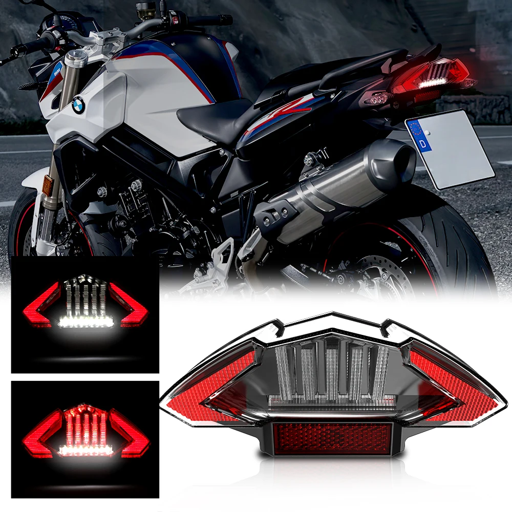 

E-mark Approved LED Taillight for BMW F650 Dakar GS ST F800ST F800GT GT F800R R R1200 GS Adventure Tail Lamp With DRL Turn Sinal