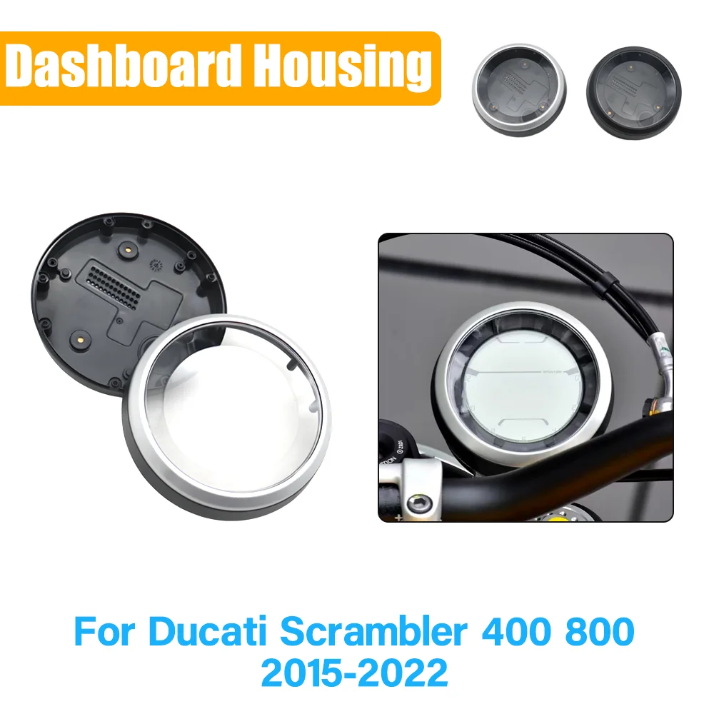 Motorcycle Instrument Cover: Speedometer & Tachometer Dashboard Housing Case