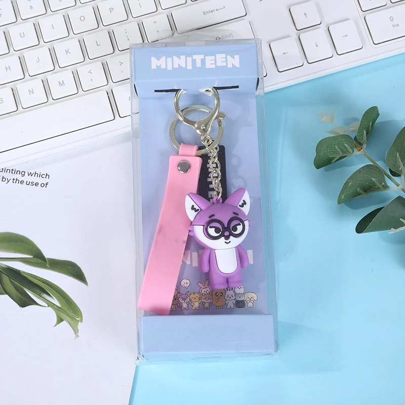 KPOP MINITEEN Merch Keychain for Women Men 17 WOOZI HOSHI