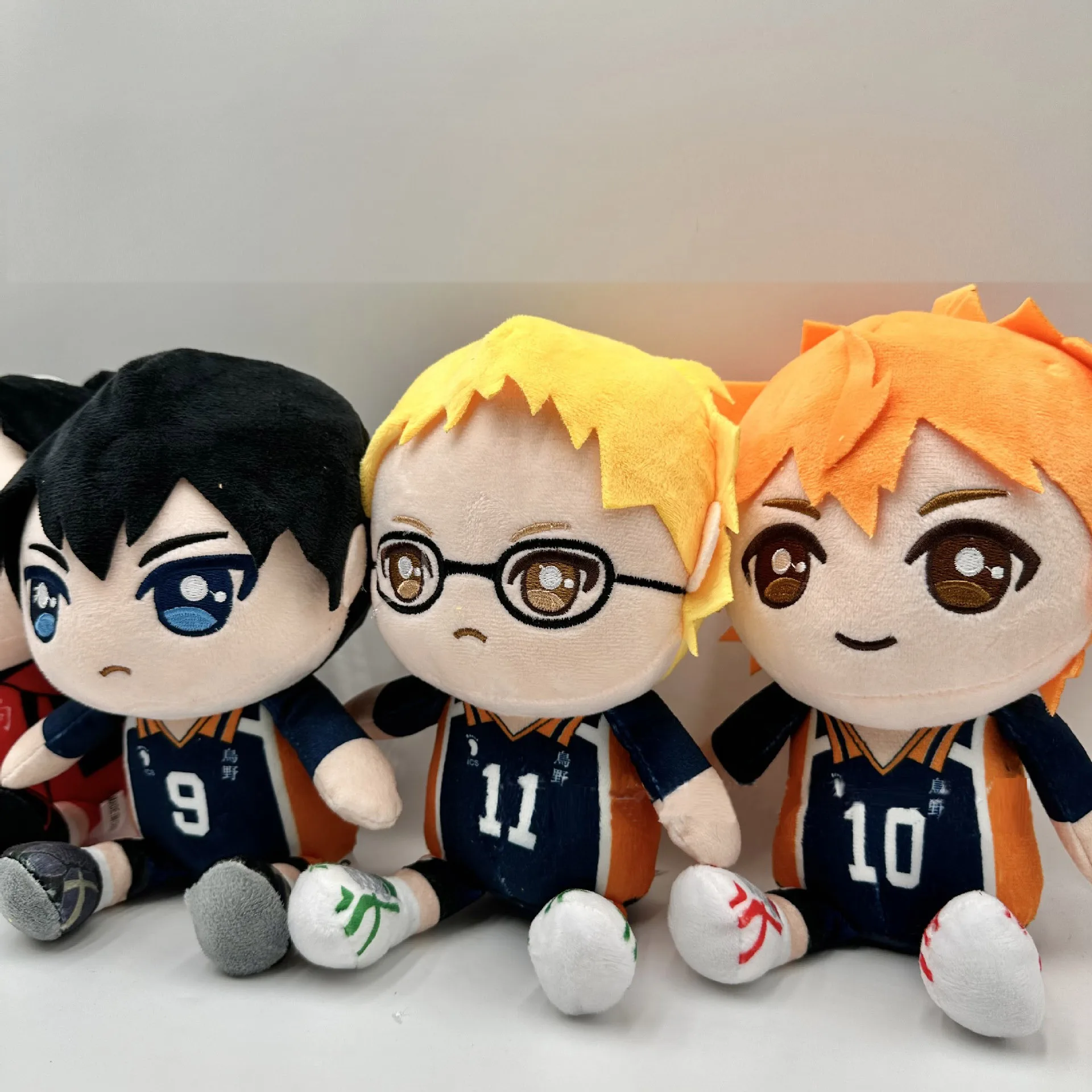 Peluche Haikyuu 20 Cm - Figurine Douce Personnages Hinata, Kageyama, Kenma Ou Kuroo - Cadeau Fan Anime
