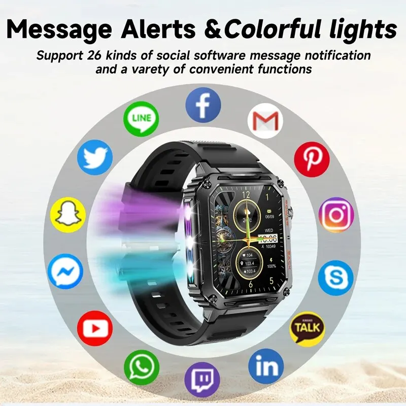 äο LED  ߿  Ʈ ġ, ɹڼ,    Ȱ , ȵ̵ IOS, 1.91 ġ, 380mah