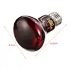 220-240V E27 Poultry Heating Bulb 100/75/60W Infrared Insulation Heating for Reptiles Plants Amphibians Pets Livestock 6