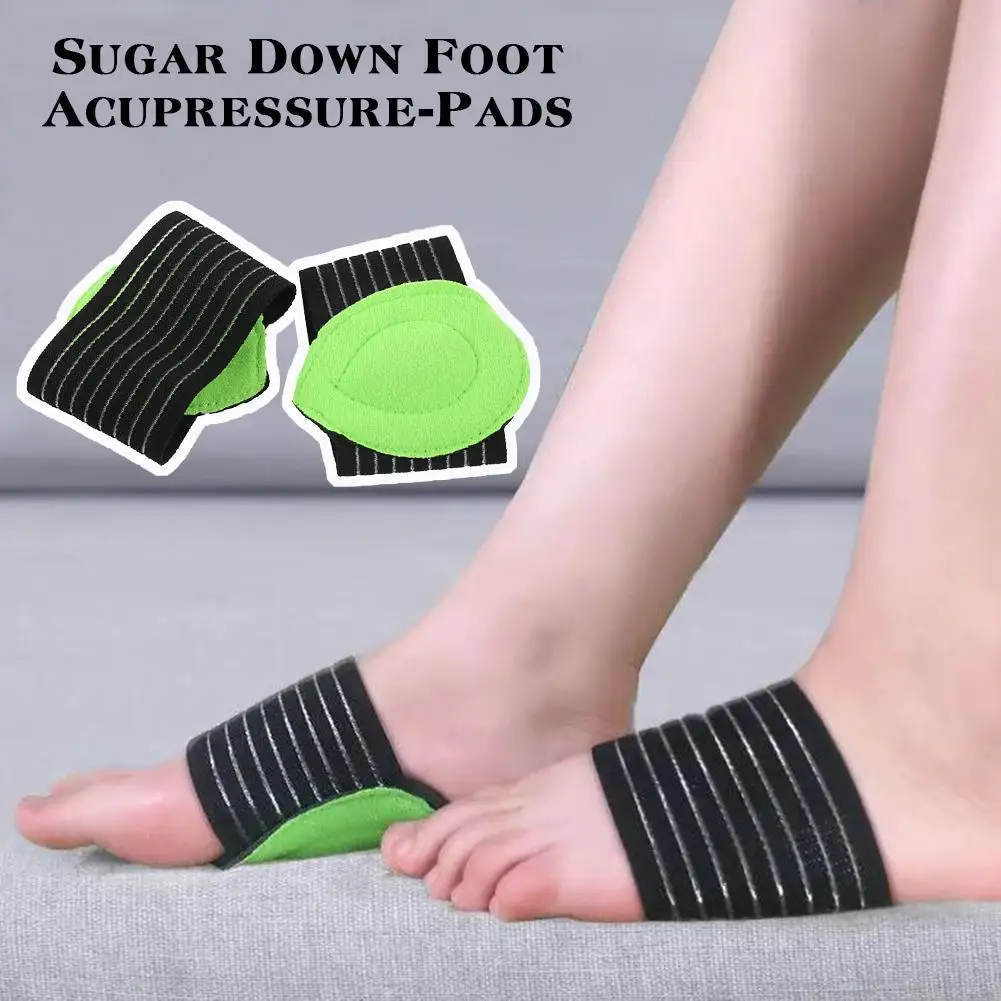 

Thick Section Thin Green Footpad Unisex Breathable Design Pad Comfort Feet Flat Foot Flexible Correct Footbone Running L0B7