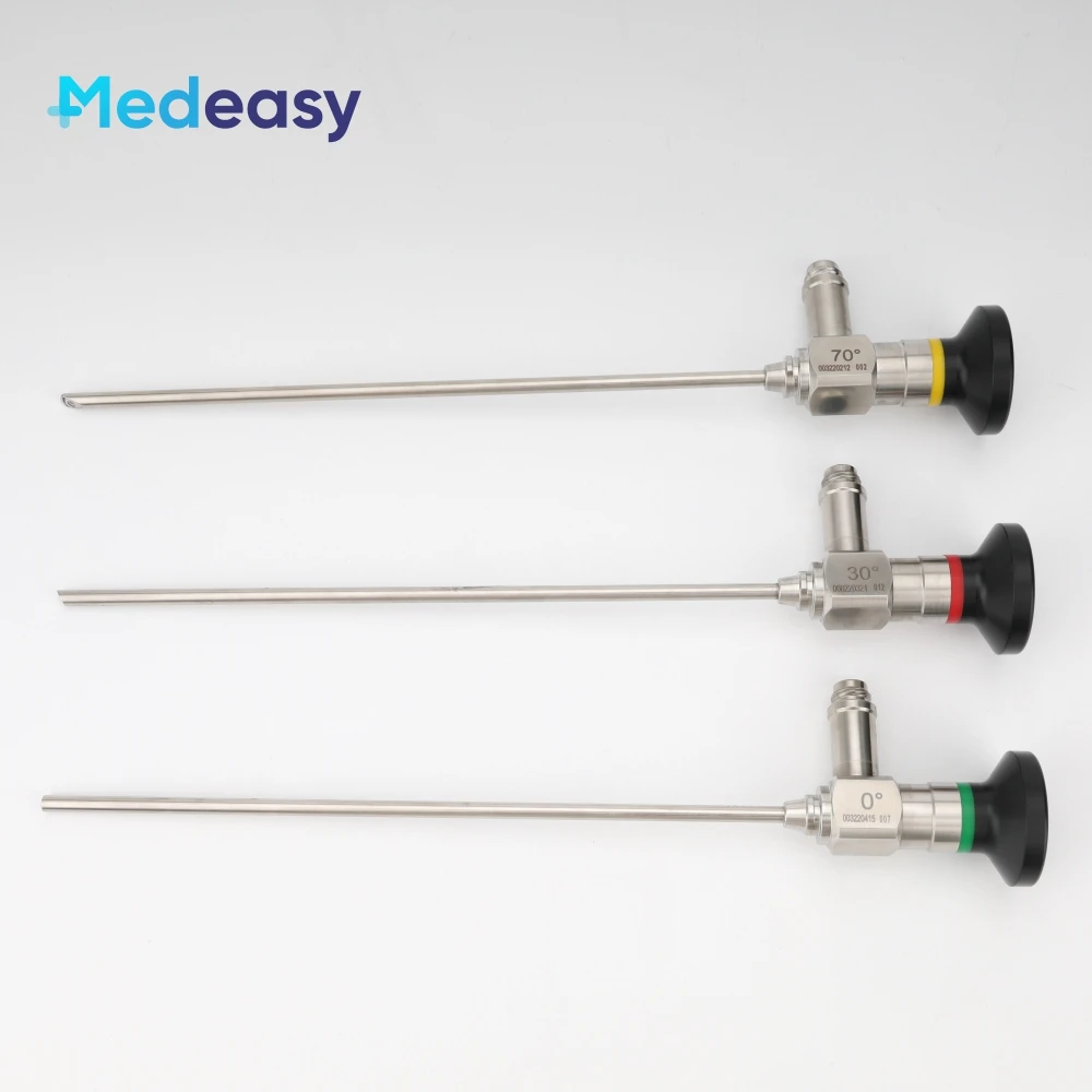 Rigid Endoscope Sinuscope 4mm Urology Cystoscope 2.7mm 6mm 8mm ENT Endoscope 0 30 70 90 Degree for Surgery medical endoscope