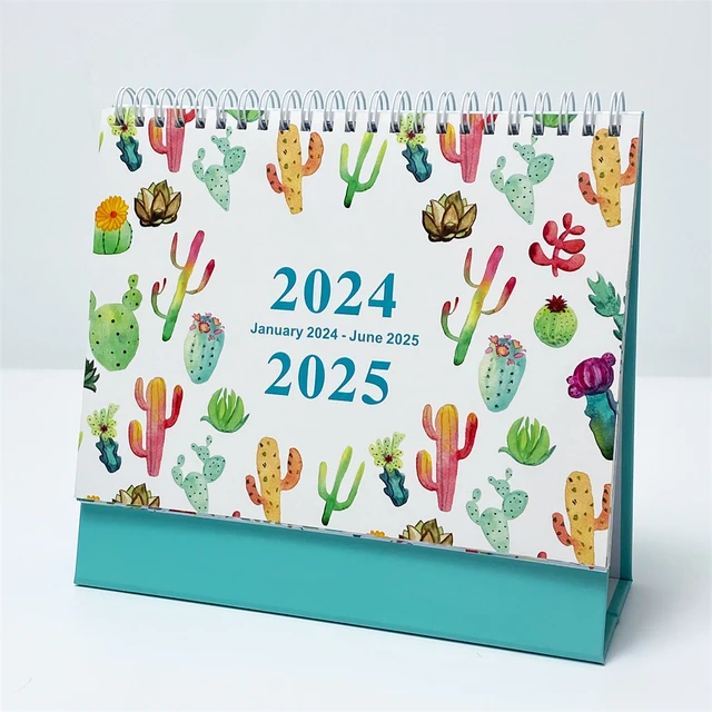 Calendario da tavolo 2024-2025 calendario da tavolo semplice calendario da  tavolo programma di lavoro giornaliero pianificatore da tavolo forniture per  ufficio scolastico cancelleria - AliExpress