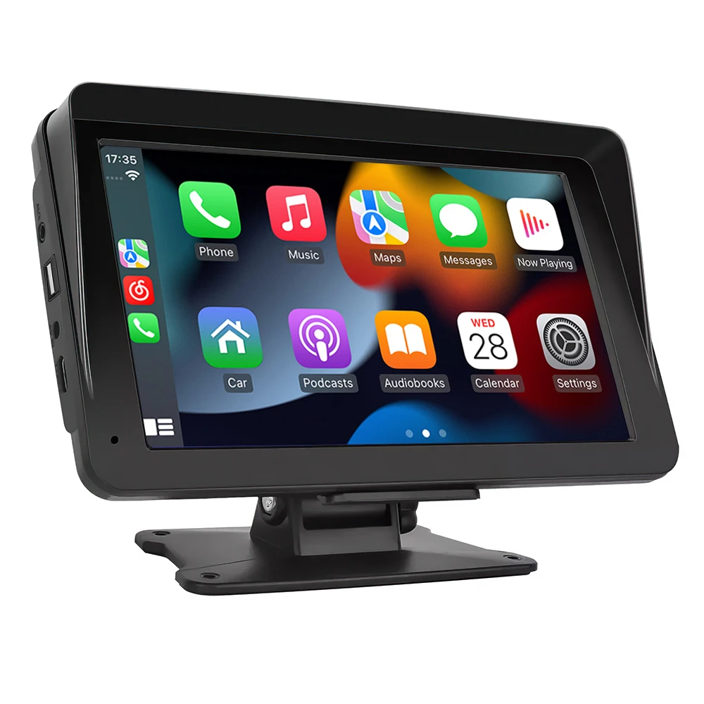 7 pulgadas inalámbrico Carplay Android Auto autoradio Radio Multimedia vídeo estéreo Bluetooth GPS autoradio para Benz BMW VW KIA 1