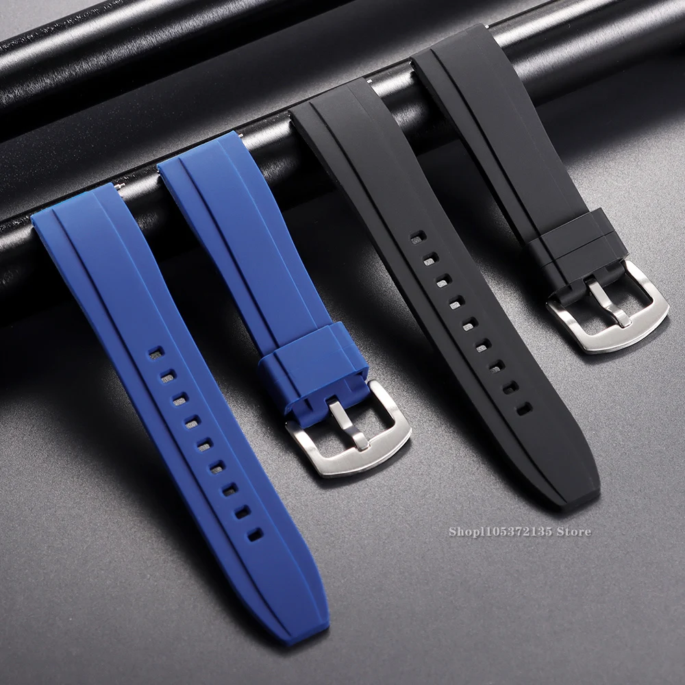 Universal Quick Release Silicone Watch Strap - Waterproof Wristband Accessory