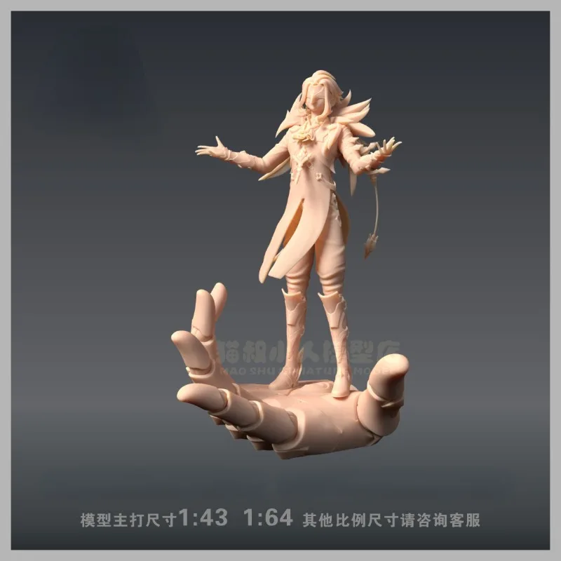 

Игра Аниме периферийные фигуры Genshin Impact The Doctor II Doctor 1/64 1/43 Смола белая модель GK бесцветная модель Классическая Ручная работа