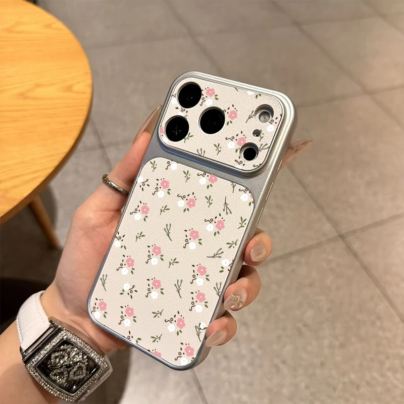 Pink Floral Phone Case Cover