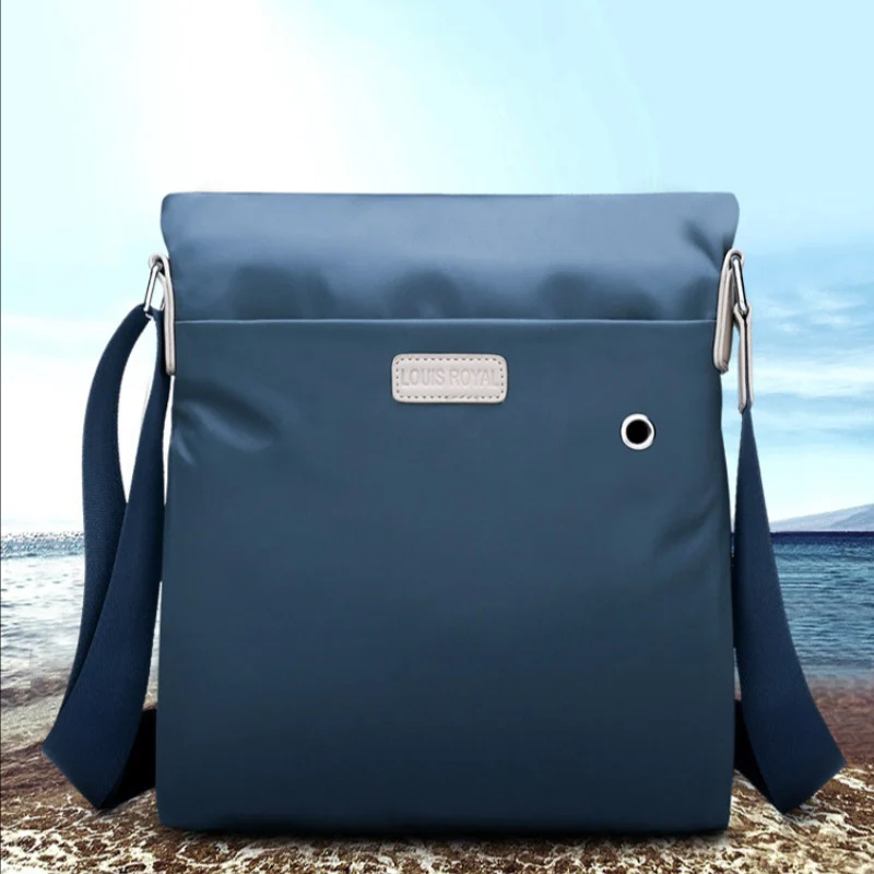 Marque de luxe été sac de messager hommes sac à bandoulière pour hommes Oxford affaires sac à bandoulière décontracté grande capacité toile hommes sacs 1