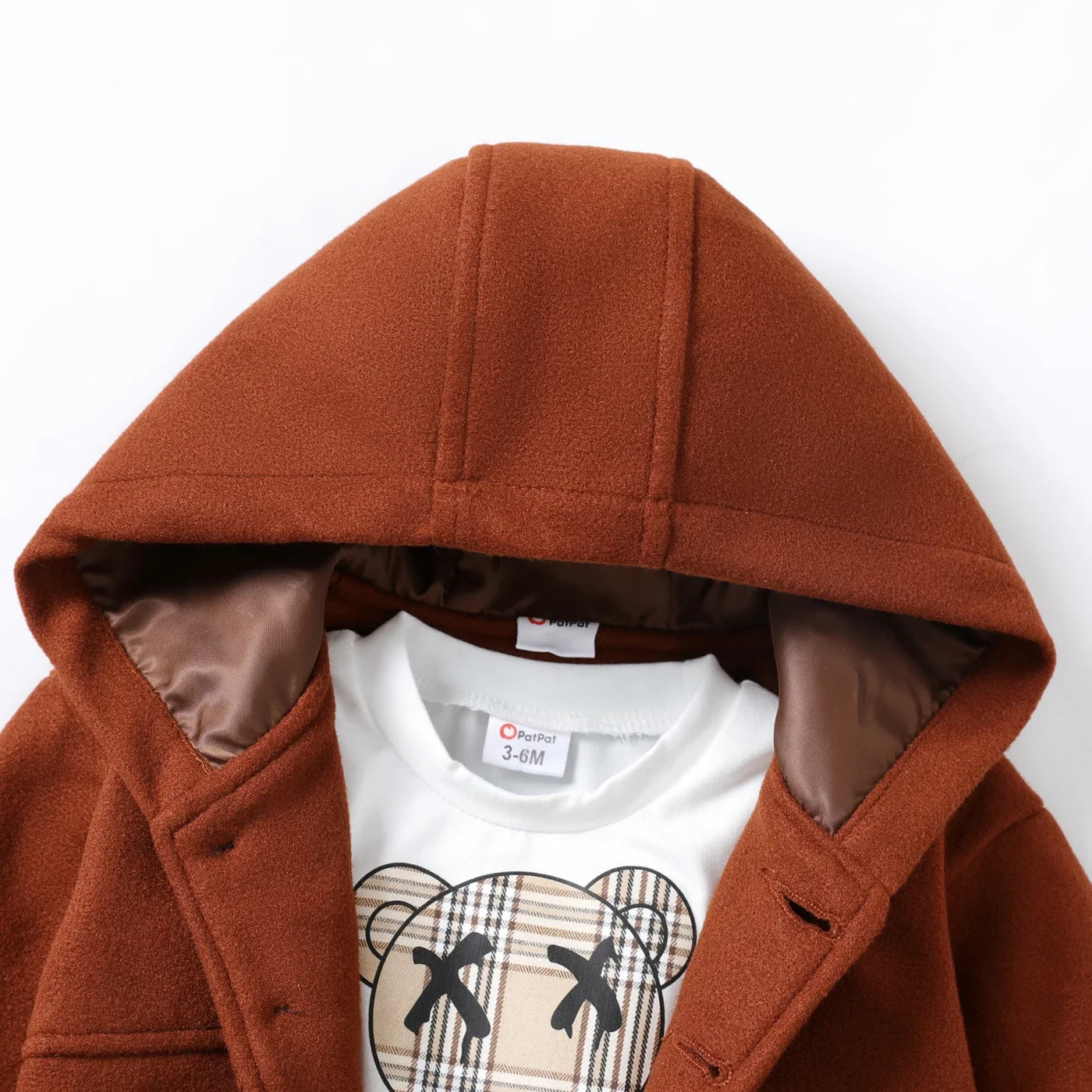 Kids jackets PatPat Baby Girl/Boy Solid Avant-garde Style with Long Sleeve Jacket Soft and Comfortable Perfect for Outings and Daily Wear