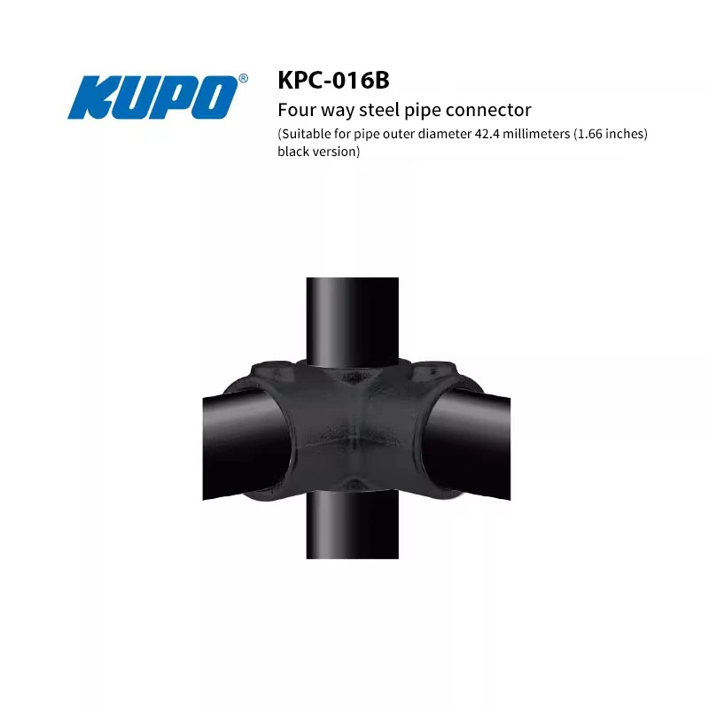KUPO 4방향 강관 커넥터 KPC-016 KPC-016B KPC-116 KPC-116B