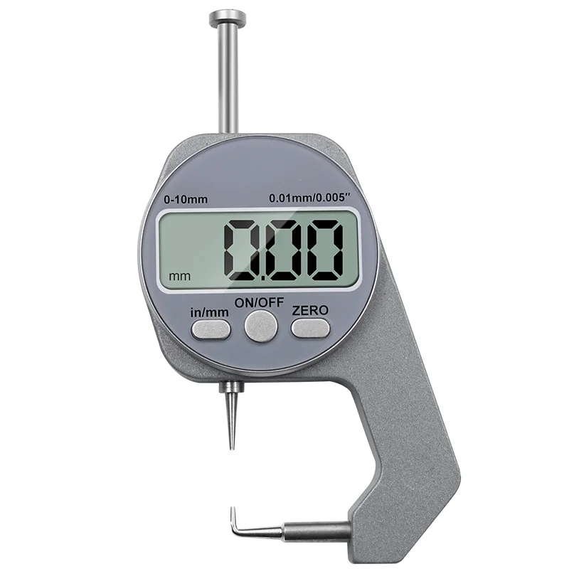 1Set Electronic Digital Thickness Gauge Meter Mini 0.01MM 0-10 MM Tester Micrometer Measure Tool thickness gauge