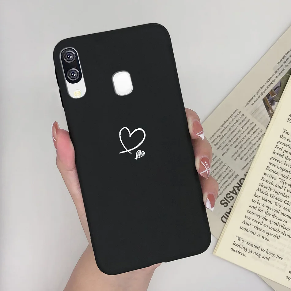 For Samsung A40 Case cover Cartoon Soft Cute Silicone Phone Case For thumbnail 4
