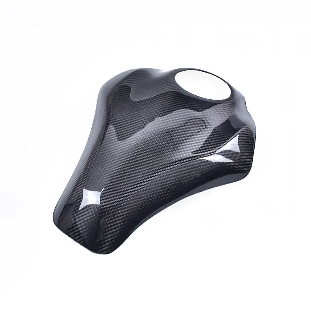 

Full 3k Carbon Fiber Motorcycle Modified Accessories Fairings Half Gas Fuel Tank Cover For Kawasaki Z900 2020 2021 2022