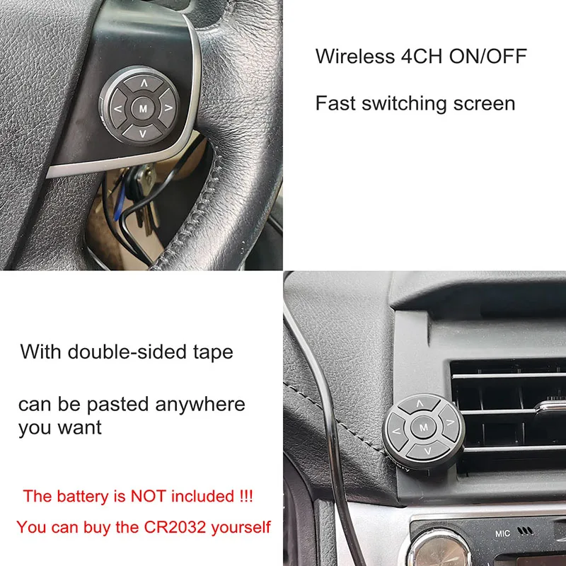 DIYSECUR 5inch AHD IPS Foldabel Car Monitor 1920*1080P Front / Side / Rear View AHD Starlight Night Vision Car Camera Waterproof