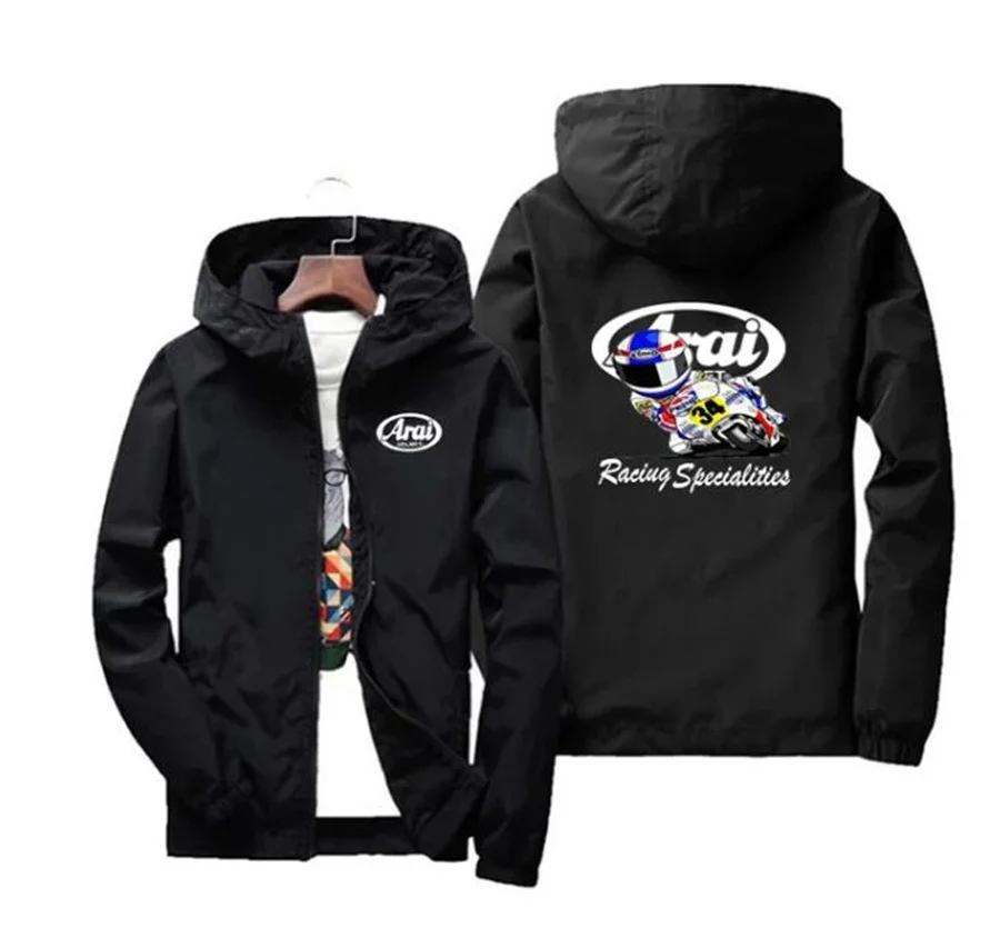 

Explosions Selling Casual Arai Motorcycle Jacket Men'sBaseball Jacket Casual Jacket Men's Hip-hop Street Wind Work JacketRacing