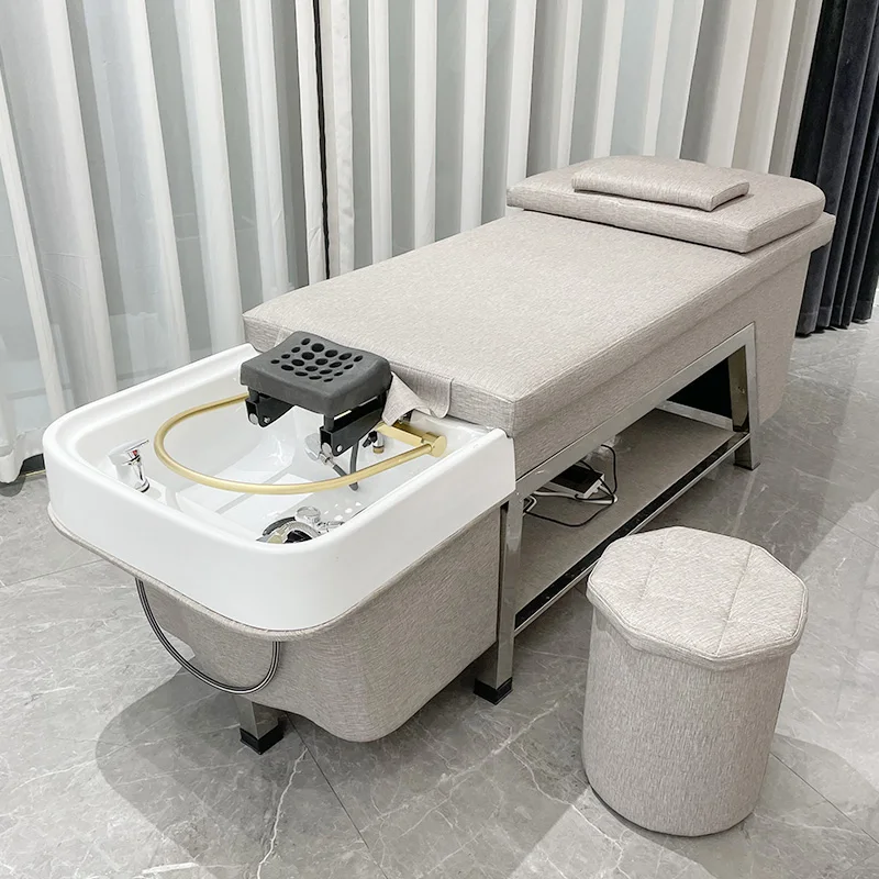 Luxury Spa Shampoo Chairs Simplicity Recliner Stylist Hair Shampoo Sink Modern Beauty Cadeira De Cabeleireiro Furniture HD50XF