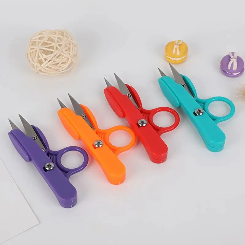 ABMRO 2pcs Thread Snips Mini Cross Stitch Sewing Trimming Scissors Craft  Clipper for Embroidery, Fabric Cutting,Fishing,Crafting - AliExpress