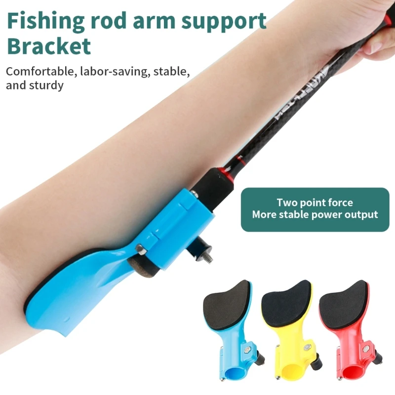 Adjustable Fishing Rod Holder Rest Anti-Slip Stand Wrist Support