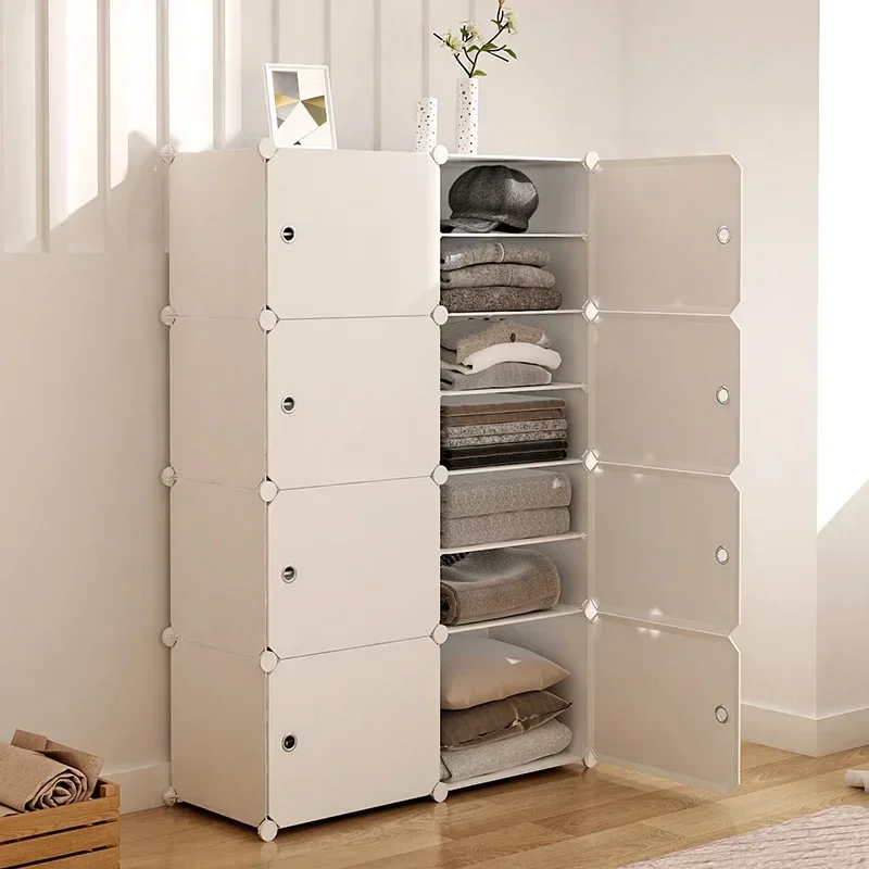 Storage Cabinet Display Desk Closet Cube Jewelry Wardrobe Organizer