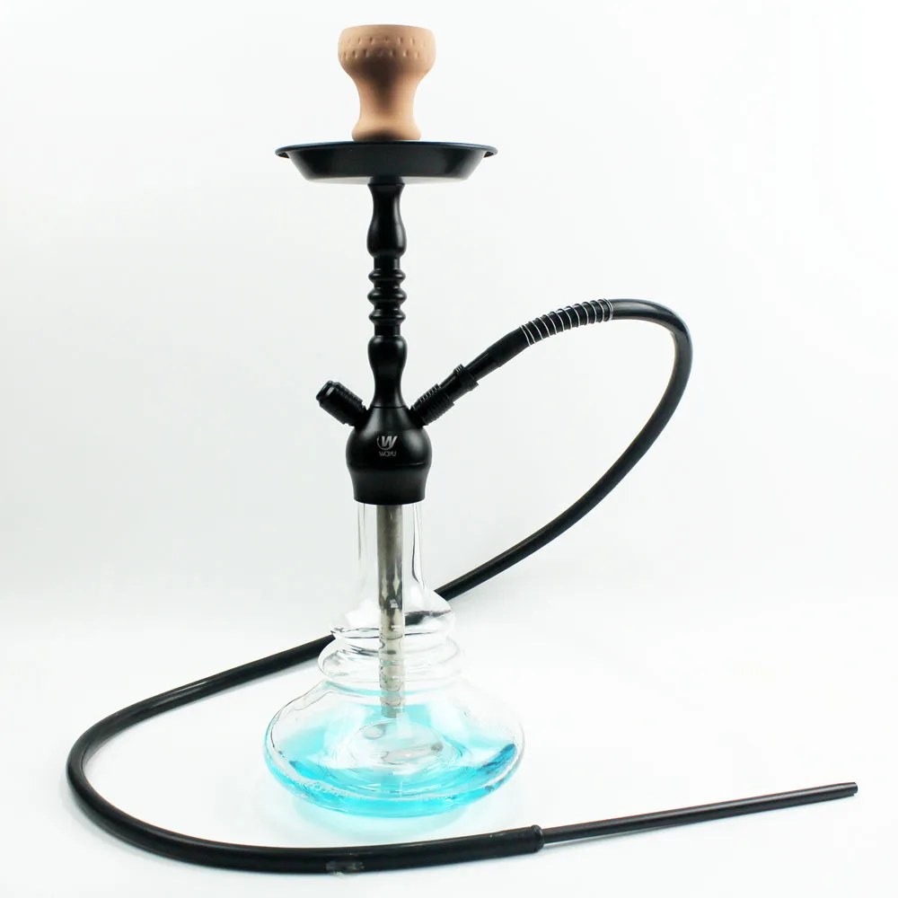 Delicate Hookah Shisha Single Hose Tube Hookah Private Use Bar Home Lounge Aluminium Gift Friends