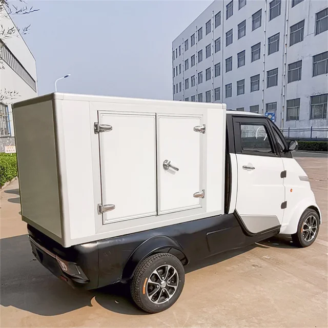 EEC L7E Long Range 4KW Motor 52km h Electric Pickup With BMS Fast Charging System For