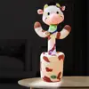 Cute Dancing Animal Plush Toy Twist The Body With Music Early Education Speaking Musical Toy Repeats Kids Talking Present 2
