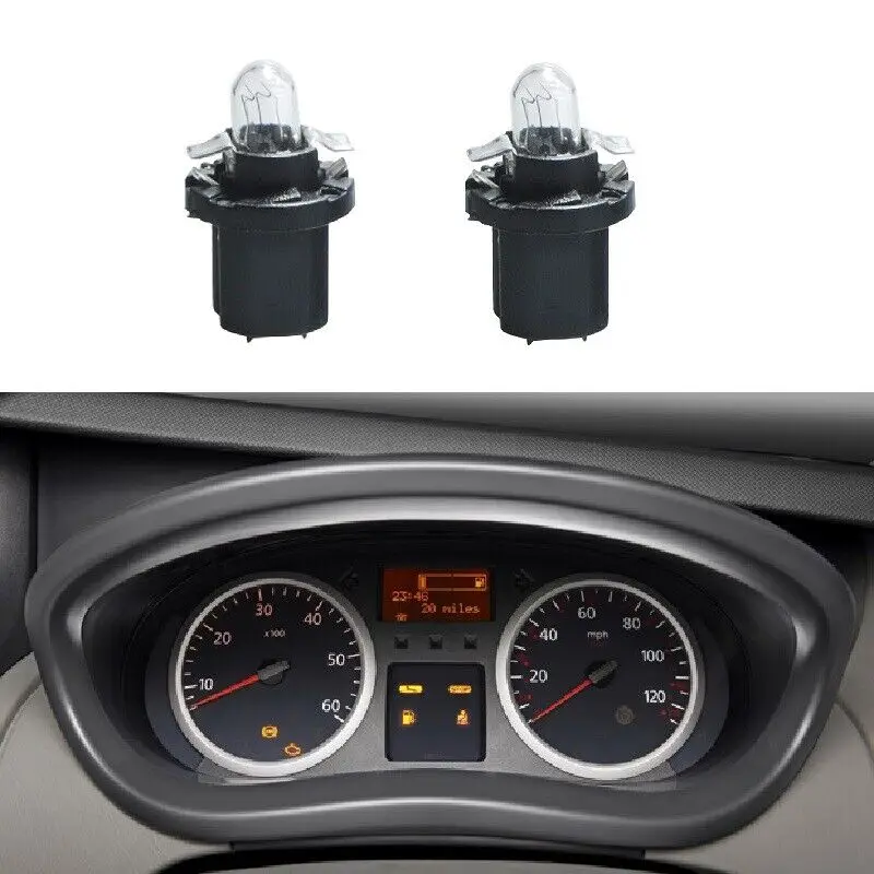 Car dashboard light bulbs 5PCS heater climate control unit light bulb for Vauxhall Vivaro Renault Citroen automotive dash light replacement parts