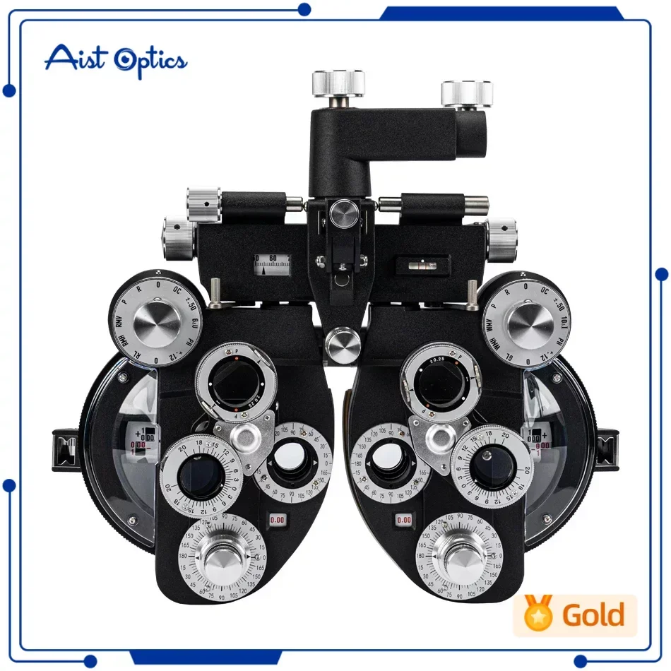 Optics Instruments Auto Phoropter For Selling Ophthalmic Manual Eye Tester Optical View Test Minus Cylinder Lenses tensile and compressive testing of springs 5 50n manual test stand