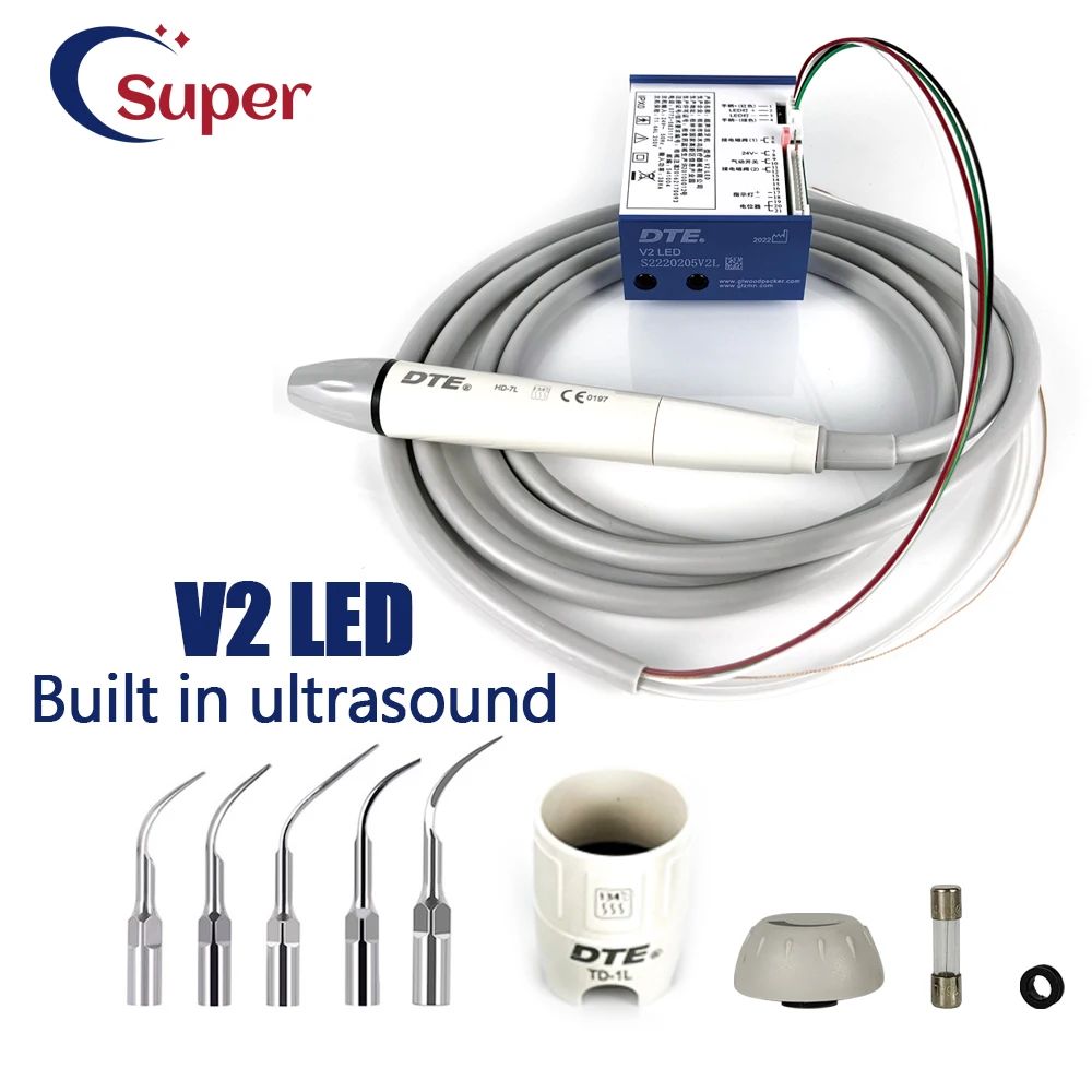 DTEDentalUltrasonicScalerBuildinV2LEDScalerHD-7HHandpieceFitNSKACTEONSATELECDentistryProductsDentistChairUnit-AliExpress66