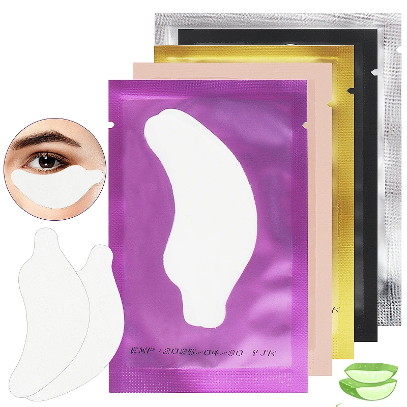 

NEW 50 Pairs Eyelash Extension Hydrogel Patch Grafting Lashes Under Eye Gel Pads Patches Makeup Tools Lash Extension Supplies