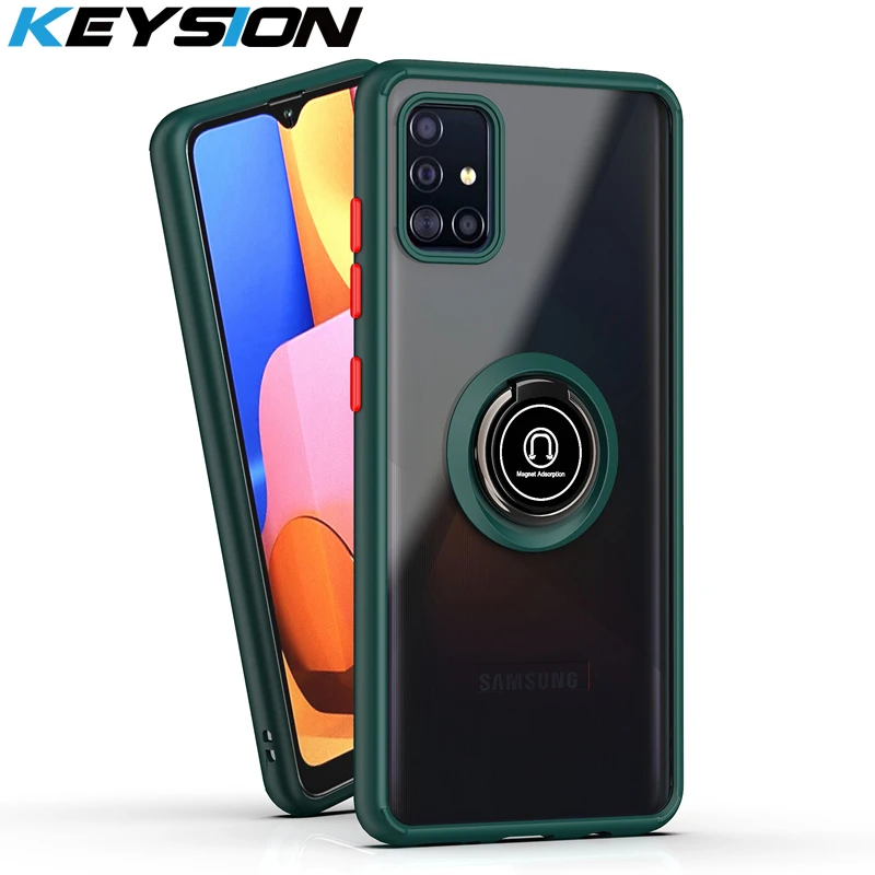 Keysion Fashion Custodia Opaca Per Samsung A51 A71 5G A31 Cover Per Telefono Trasparente Antiurto Per Galaxy M51 M31S M21 M30S