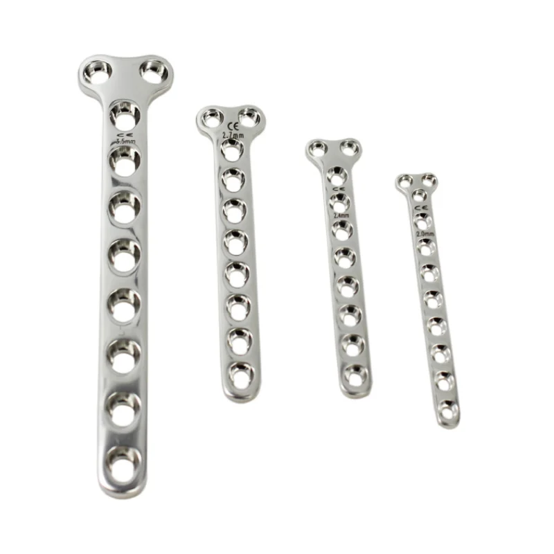 2.0/2.4/2.7/3.5 Mini T-shaped Stainless Steel Plate For Small Animal Pet 1Pcs veterinary surgical instruments orthopedic instruments