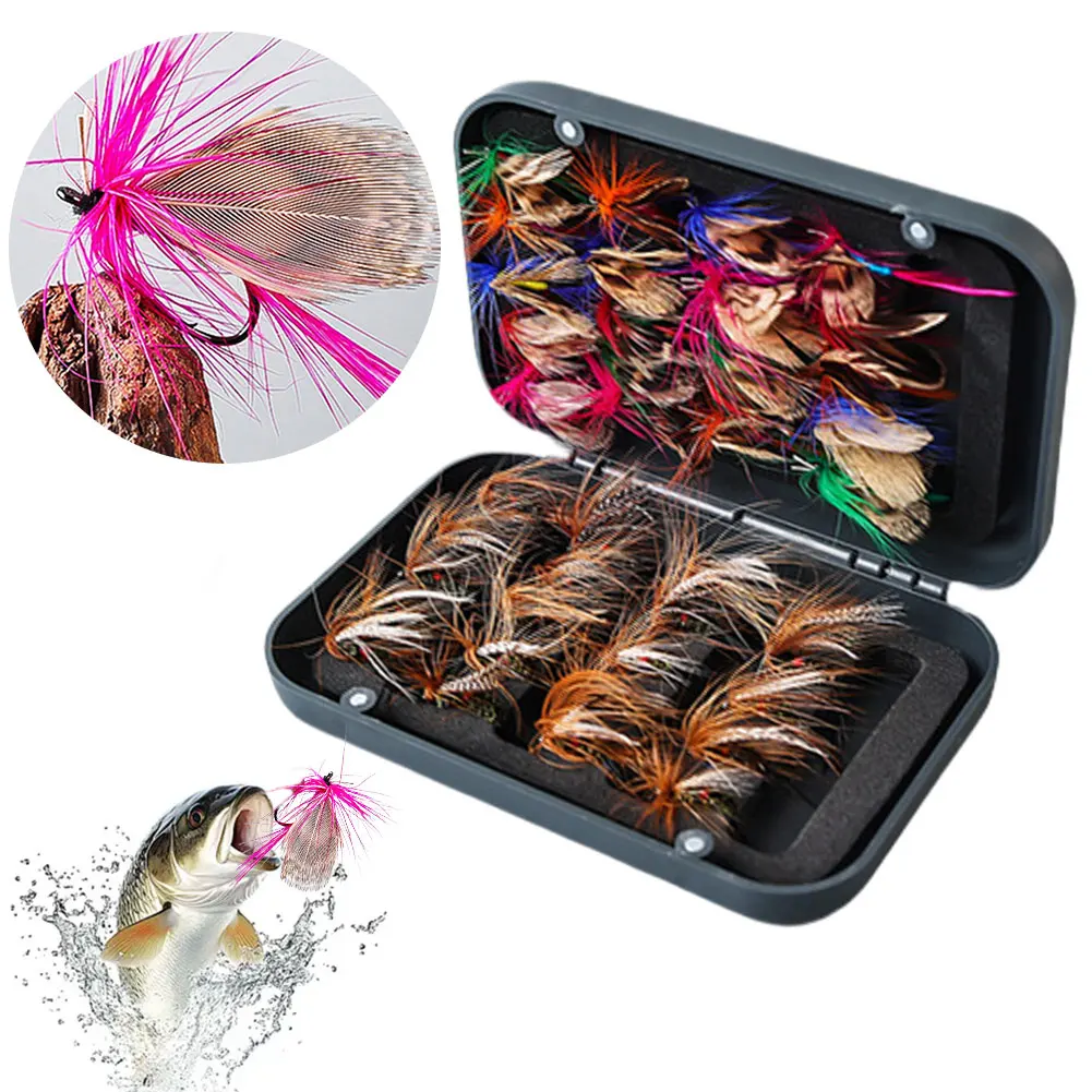Fly Fishing Lures with Box 1