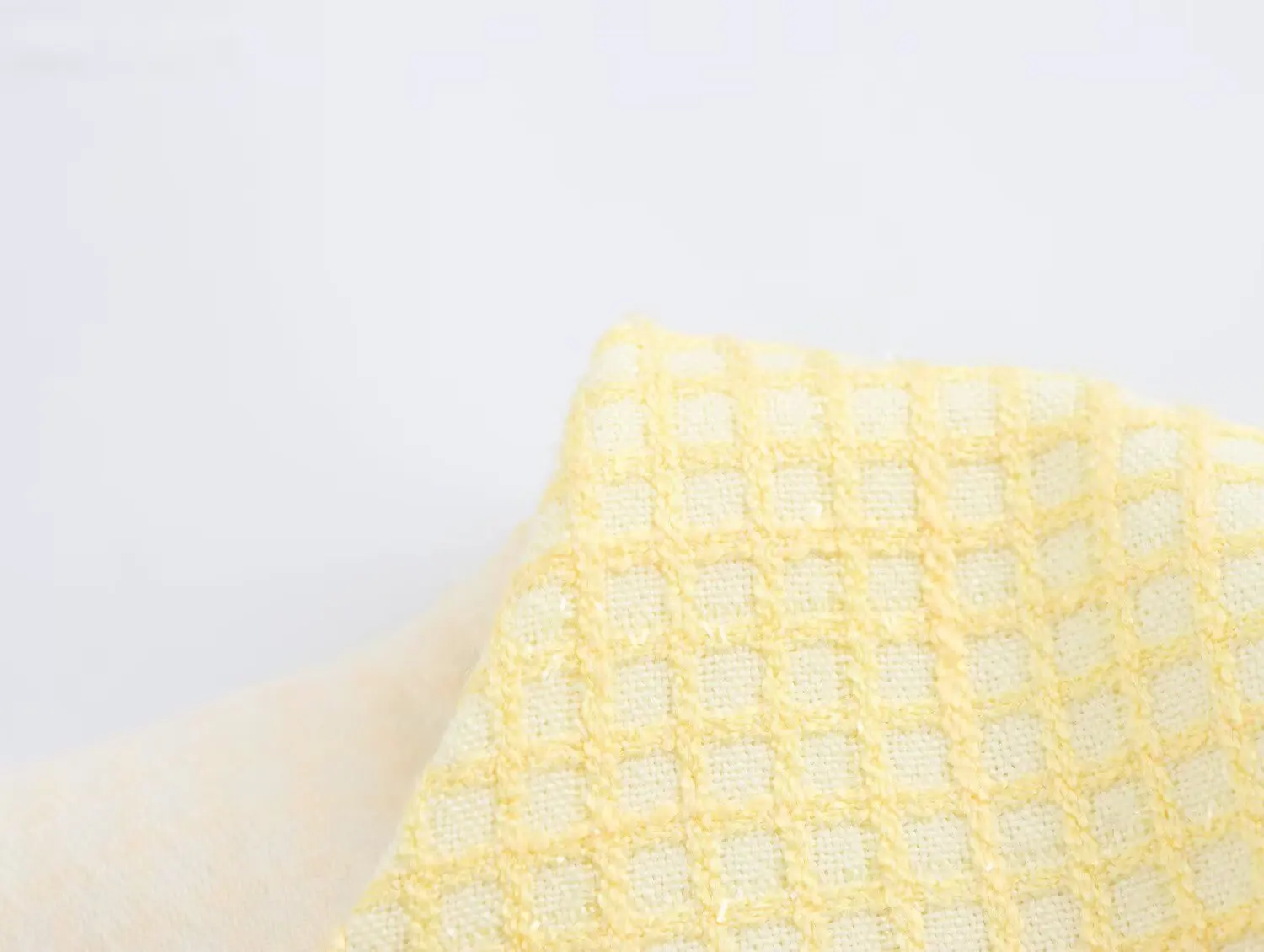 Abrigo de tweed a cuadros amarillo con cuello redondo para otoño, chaqueta corta vintage con bolsillos delanteros y botones dorados para mujer, chaqueta elegante