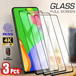Premium Full Cover Tempered Glass Screen Protector Set - 3 Pack for 3 Pieces