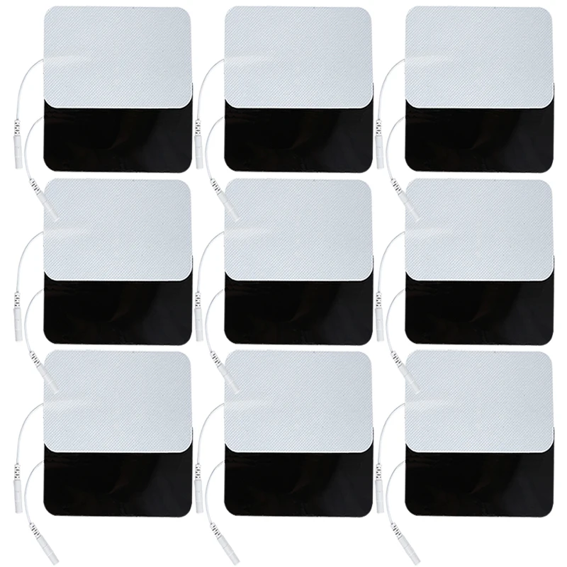 Electrode Pads 7x11cm Self Adhesive Reusable Electrode Patches for ...