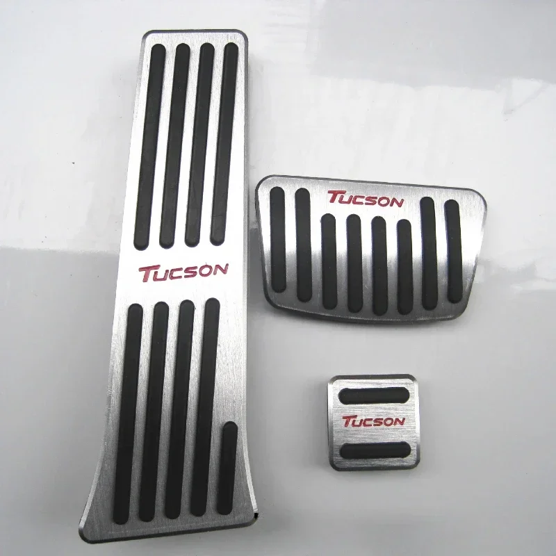 Pedals for HYUNDAI TUCSON Auto Car Pedals Foot Accelerator Gas Fuel Brake Pad Plate Covers Aluminum Alloy Accessories
