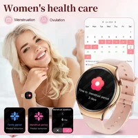 New For Huawei Mini 4 NFC Smart Watch Women Men GPS Tracker 1.27inch AMOLED Screen Health monitor Bluetooth Call Lady Smartwatch 2