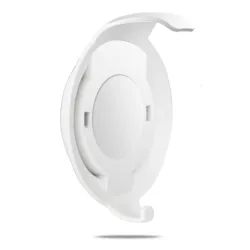 Wall Mount Holder with Built-in Cable Management for Alexa Echo Dot - Space-Saving Speaker Accessory (WHITE)