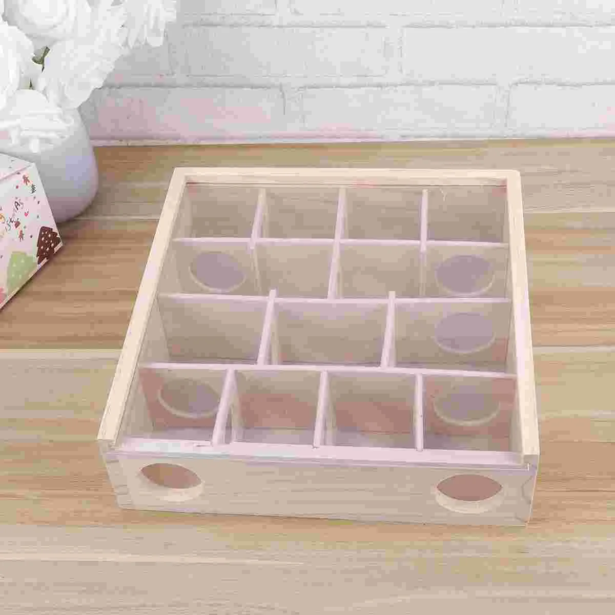 

Wooden Maze Tunnel Toy with Glass Cover Small Pet Animals Activity Hamster Play Toys Maze Tunnel Rat Mouse Wooden Funny Toy