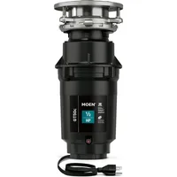 Series Disposer 1/2 Horsepower Continuous Feed Garbage Disposal featuring Fast Track Technology, Power Cord Included 1