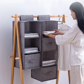 Portable Wardrobe Hanging Storage Bag 1