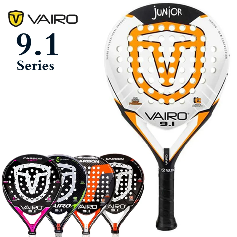 práctico Vendedor travesura Vairo New 9.1/8.1 Series Padel Porfessional Full Carbon Beach Tennis Paddle  Racket EVA Face Raqueta Equipment Raquete With Bag| | - AliExpress