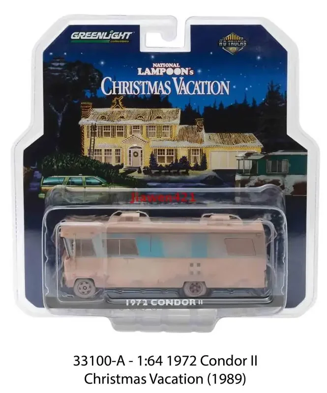 

1:64 1972 CONDOR Christmas Vacation Christmas Bus Collection of car models