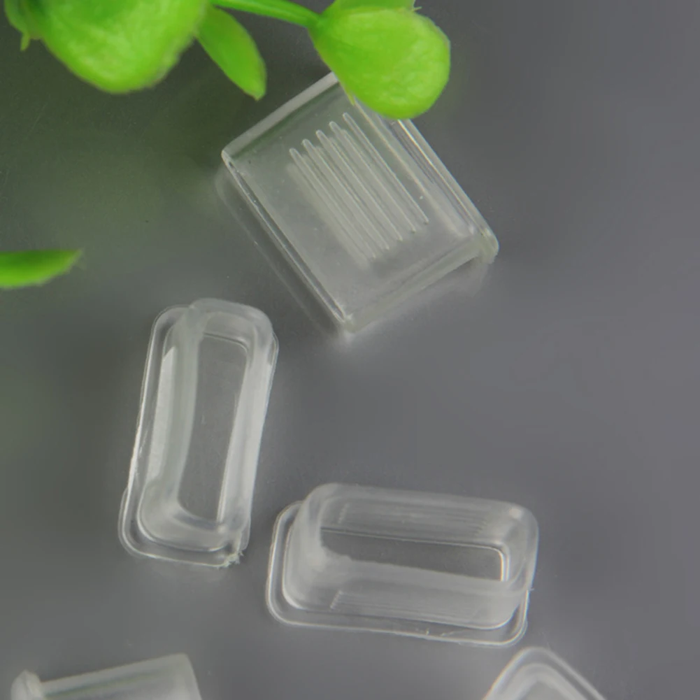 10pcs Whistle Finger Grip Cover Whistle Cover Transparent Cushioned Mouth Grip For Soccer Referee Accessories
