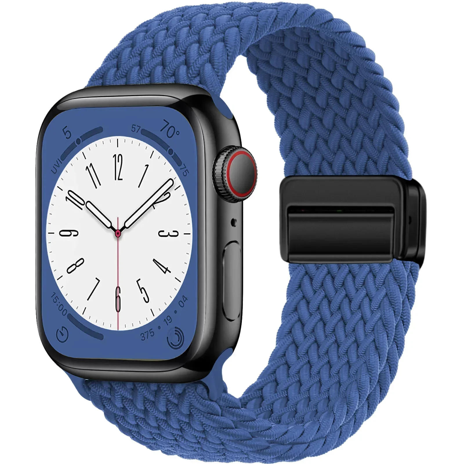Braided Magnetic Buckle Nylon Strap