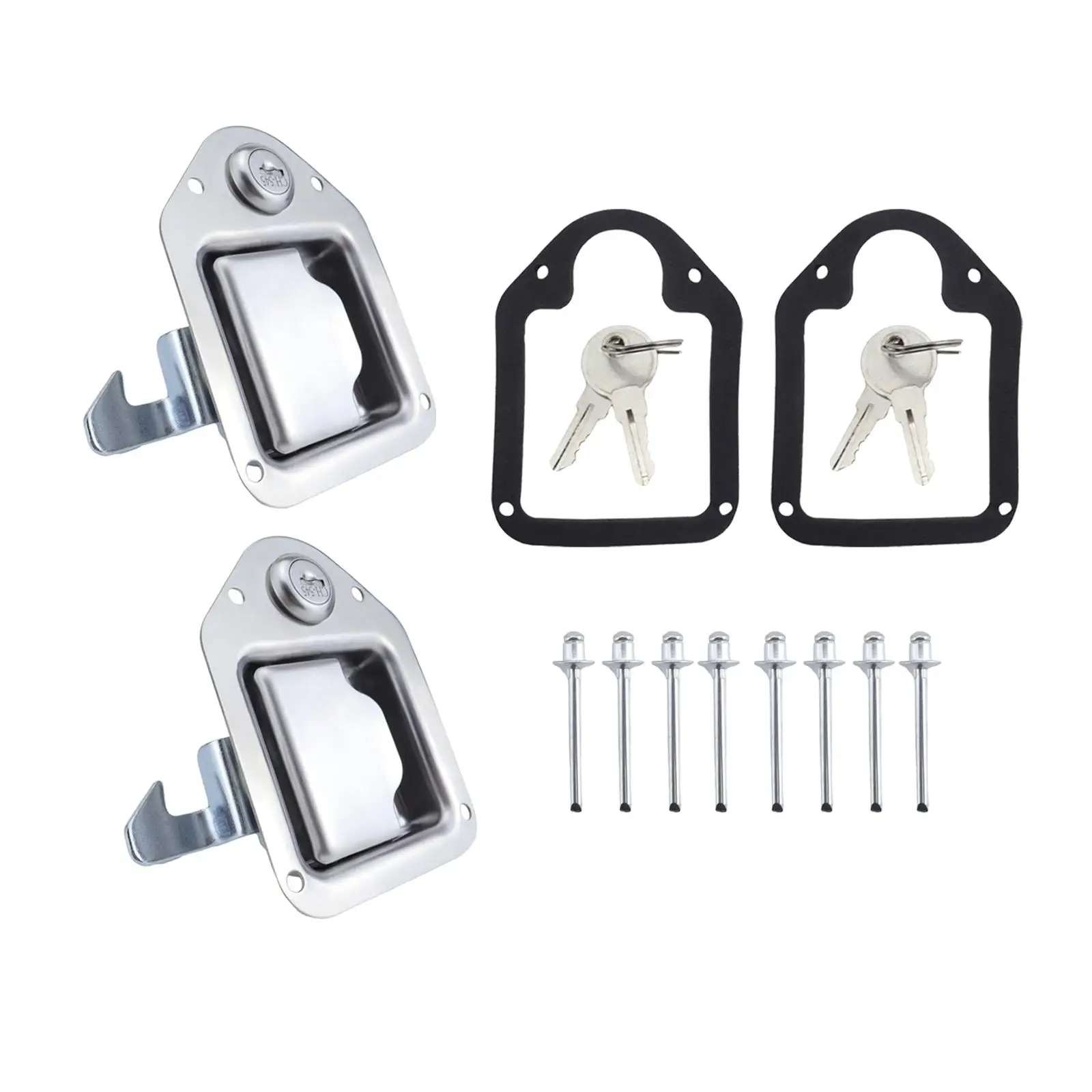 

RV Door Lock Replacement Accessories Universal Easy to Install Door Latch RV